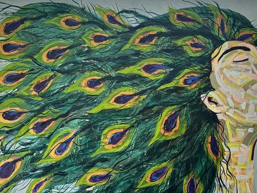 Wings of the peacock