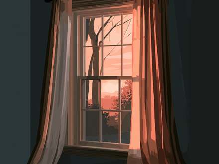 Morning came, the first day